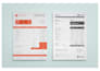 do professional invoice design, receipt, letterhead, PDF template